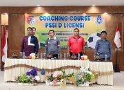 Buka Coaching Course PSSI Lisensi, Bupati Ilham Lawidu: Potensi Besar Sepakbola Profesi Menjanjikan