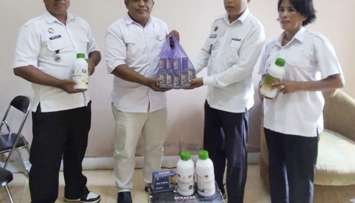 Dinas Pertanian Serahkan Bantuan Sarana Pertanian kepada Lapas Ampana