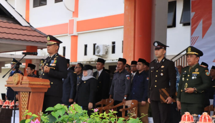 Polri untuk Masyarakat, Polres Touna Gelar Upacara Peringatan Hari Bhayangkara ke-79