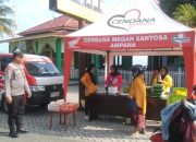 Polsek Ampana Kota Lakukan Pengamanan Car Free Day “Maimo Molinja”