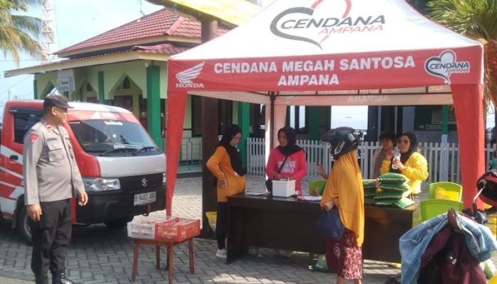 Polsek Ampana Kota Lakukan Pengamanan Car Free Day “Maimo Molinja”
