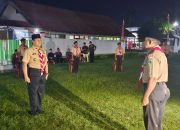Lapas Ampana Gelar Pramuka dan Api Unggun Dalam Rangka PERSARI Satya Dharma Bhakti Pemasyarakatan Se-Sulawesi Tengah
