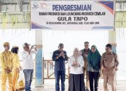 Dorong Kemandirian Ekonomi Berbasis Potensi Lokal, Wabup Surya Resmikan Rumah Produksi Cemilan Gula Tapo Togean