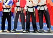 Kado Istimewa Hari Bhayangkara Ke-79, Atlet Taekwondo Polda Sulteng Sumbang 2 Emas dalam Ajang WPFG 2025 di Birmingham Amerika