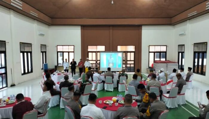 Polres Touna Gelar Doa Lintas Agama menjelang Hari Bhayangkara ke 79