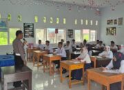 Satlantas Polres Touna Edukasi Siswa SMA 2 Ampana Kota dalam MPLS