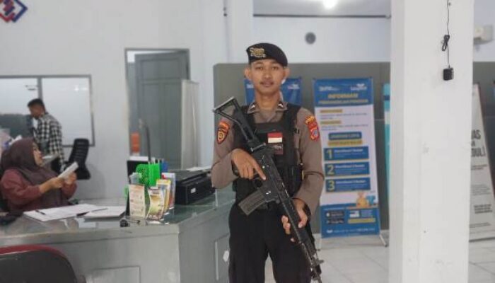 Polisi Amankan Objek Vital Perbankan di Touna