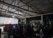 Polres Touna Gelar Nonton Bareng Pagelaran Wayang Kulit Meriahkan Hari Bhayangkara Ke-79