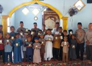 Jumat Keliling di Mushola Al Jufri,  Polres Touna Salurkan Bantuan Iqra dan Himbau Kamtibmas