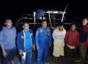 Gerak Cepat, Satpolairud Polres Touna Berhasil Selamatkan Dua Nelayan Hanyut