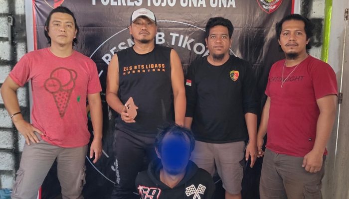 Tim Resmob Polres Touna Bekuk Maling Handphone