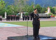 Semangat Persatuan di HUT RI ke-80, Polres Touna Gelar Upacara Khidmat