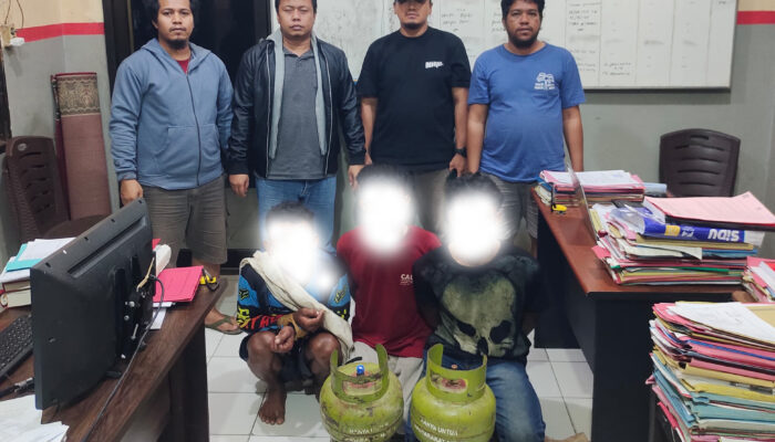 Tiga Pelaku Pembobol Toko di Tojo Diringkus Tim Resmob Polres Touna