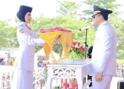 Bupati Ilham Pimpin Upacara Peringatan Detik-Detik Proklamasi RI Ke-80