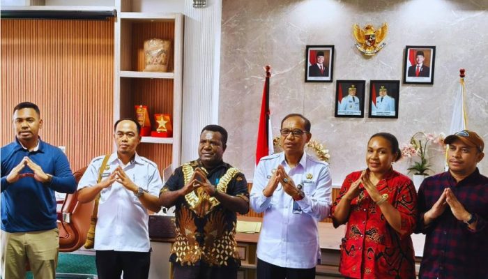 Kalapas Timika Lakukan Kunjungan ke Dinas Koperasi dan UMKM Kabupaten Mimika