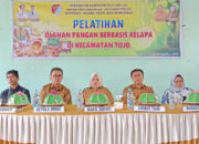 Pemkab Touna Gelar Pelatihan Olahan Pangan Berbasis Kelapa dan Pelatihan Kerajinan Kelapa di Kecamatan Tojo