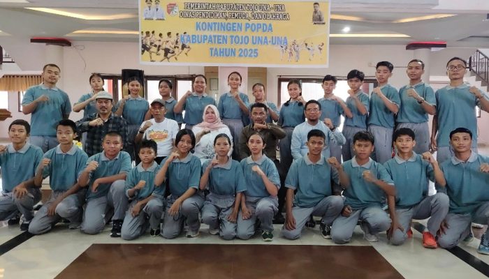 Lepas Kontingen Touna Ikuti POPDA Sulteng 2025, Ini Pesan Wabup Surya