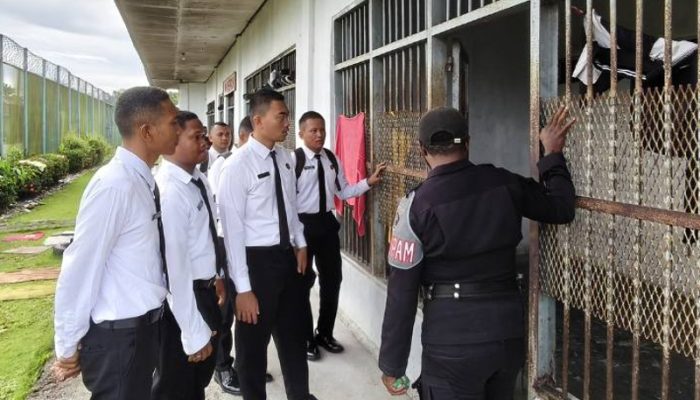 Lapas Timika Gelar Pengenalan Blok Tahanan dan WBP Kepada CPNS