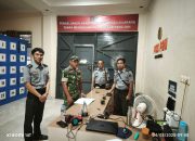 Lapas Ampana Terima Kunjungan dan Dukungan Pengamanan dari Koramil Ratolindo