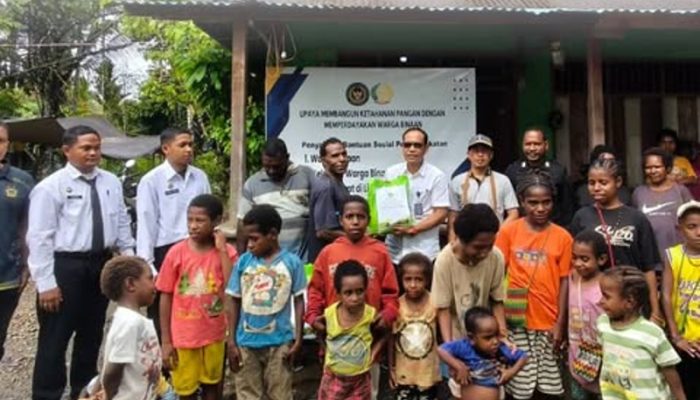 Sambut HUT Kemerdekaan Republik Indonesia Ke – 80 Tahun, Lapas Timika Gelar Bantuan Sosial