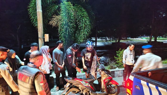 Bawa Sajam dan Gunakan Knalpot Brong, Pemuda di Touna Diamankan Polisi saat KRYD