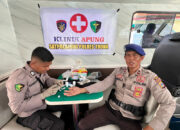 Jelang HUT ke-80 RI, Satpolairud Polres Touna Gelar Klinik Apung Beri Pelayanan Kesehatan Gratis kepada Masyarakat