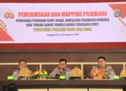 Jamin Keamanan, Polres Touna Lakukan Pemeriksaan Psikologi Pemegang Senjata Api Dinas