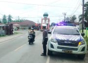 Fokus Preventif, Satlantas Polres Touna Rutin Patroli Cegah Kemacetan dan Laka Lantas