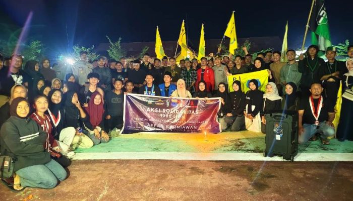 Mahasiswa Touna Gelar Aksi Solidaritas, Tuntut Keadilan untuk Korban Ojol