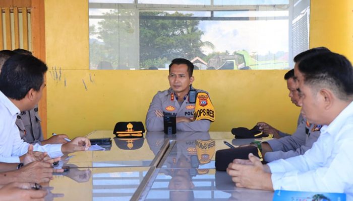 Polres Touna Gencarkan Ketahanan Pangan, Ajak Masyarakat Tanam Jagung dan Siapkan Lahan Persawahan