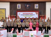 Suksesi Pimpinan: Polres Touna Gelar Syukuran Sertijab Kasat Lantas dan Kasi Humas