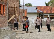 Demi Kesejahteraan Anggota, Kapolres Touna Pantau Progres Pembangunan Rumah Dinas di Polsek Ulubongka