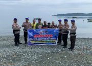 Waspada Laka Laut! Satpolairud Touna Gelar Patroli dan Sosialisasi di Pesisir Muara Toba