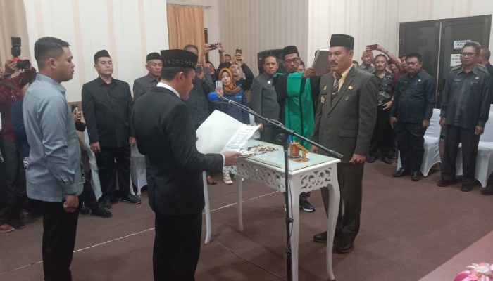 Alfian Matajeng Resmi Jabat Sekda Touna, Bupati Ilham Lawidu: Jalankan Tugas Dengan Amanah