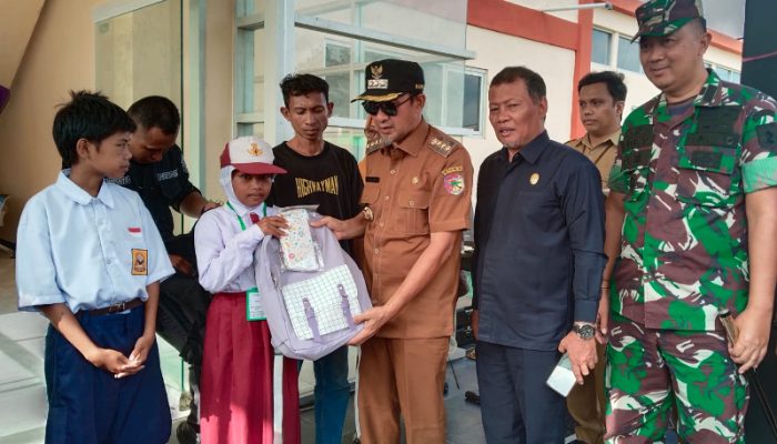 MPLS Sekolah Rakyat Integrasi 60 Touna, Resmi Dibuka Bupati Ilham Lawidu