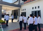 Disiplin, Profesionalisme, dan Integritas Jadi Penekanan Kasubag TU Lapas Ampana pada Apel Pagi