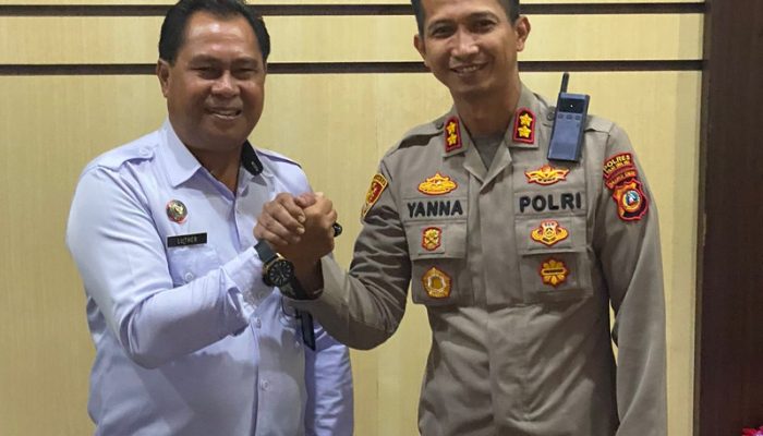 Kalapas Ampana dan Kapolres Touna Perkuat Sinergi Keamanan