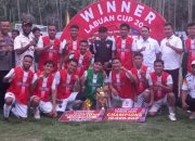 Turnamen Mini Soccer Labuan Cup 2025 Resmi Ditutup, Ini Pesan Asisten II Aspan Taurenta