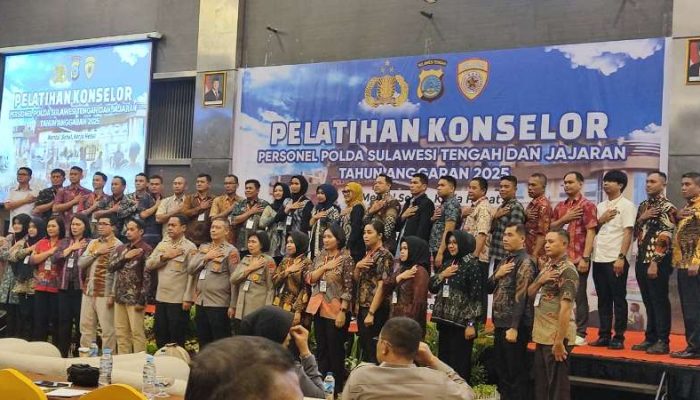 Perkuat Layanan Mental, Tiga Personel Polres Touna Dilatih Jadi Konselor