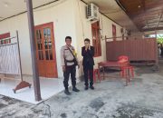 Jamin Keamanan Ibadah, Polsek Ampana Kota Intensifkan Patroli di Gereja