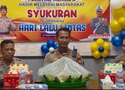 Syukuran Hari Lalu Lintas ke-70, Kapolres Touna Beri Pesan Tegas: Polantas Wajib Profesional