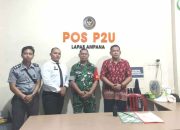 Sinergi TNI-Lapas, Anggota Koramil Tojo Una-Una Lakukan Sambang ke Lapas Ampana
