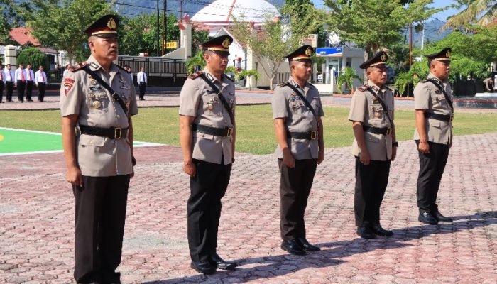 Rotasi Kinerja Polri: Empat Posisi Strategis Polres Touna Berganti Pimpinan