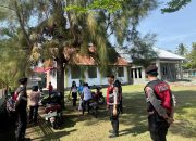 Amankan Lima Gereja, Patroli Satsamapta Touna Pastikan Ratolindo dan Ampana Kota Kondusif