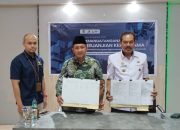 Bupati Ilham Lawidu Tandatangani PKS OP4D antara DJP, DPJK dan Pemda