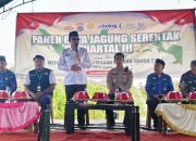 Panen Perdana Jagung, Bupati Ilham Lawidu Tegaskan Komitmen Pemkab Touna Wujudkan Kedaulatan Pangan