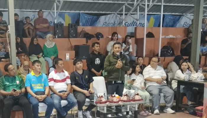 Buka Turnamen Blits Basket Ball Cup Volume 1, Bupati Ilham Tegaskan Komitmen Pemkab Dukung Pengembangan Olahraga