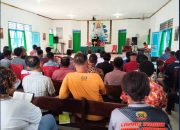 Ibadah Rutin, Lapas Timika Tingkatkan Iman Kepribadian Petugas dan Warga Binaan yang beragama Kristen