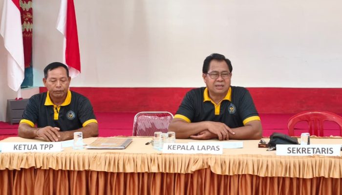 Langkah Strategis Pembinaan WBP, Lapas Ampana Gelar Sidang TPP