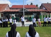 Tegaskan Komitmen Berantas Halinar, Kalapas Ampana Berikan Arahan Usai Senam Pembinaan WBP